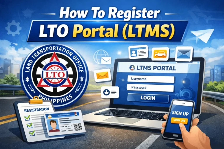 Register LTO Portal