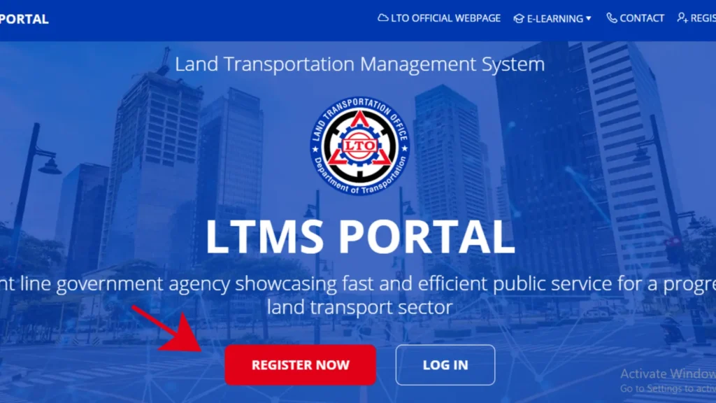 Register LTO Portal