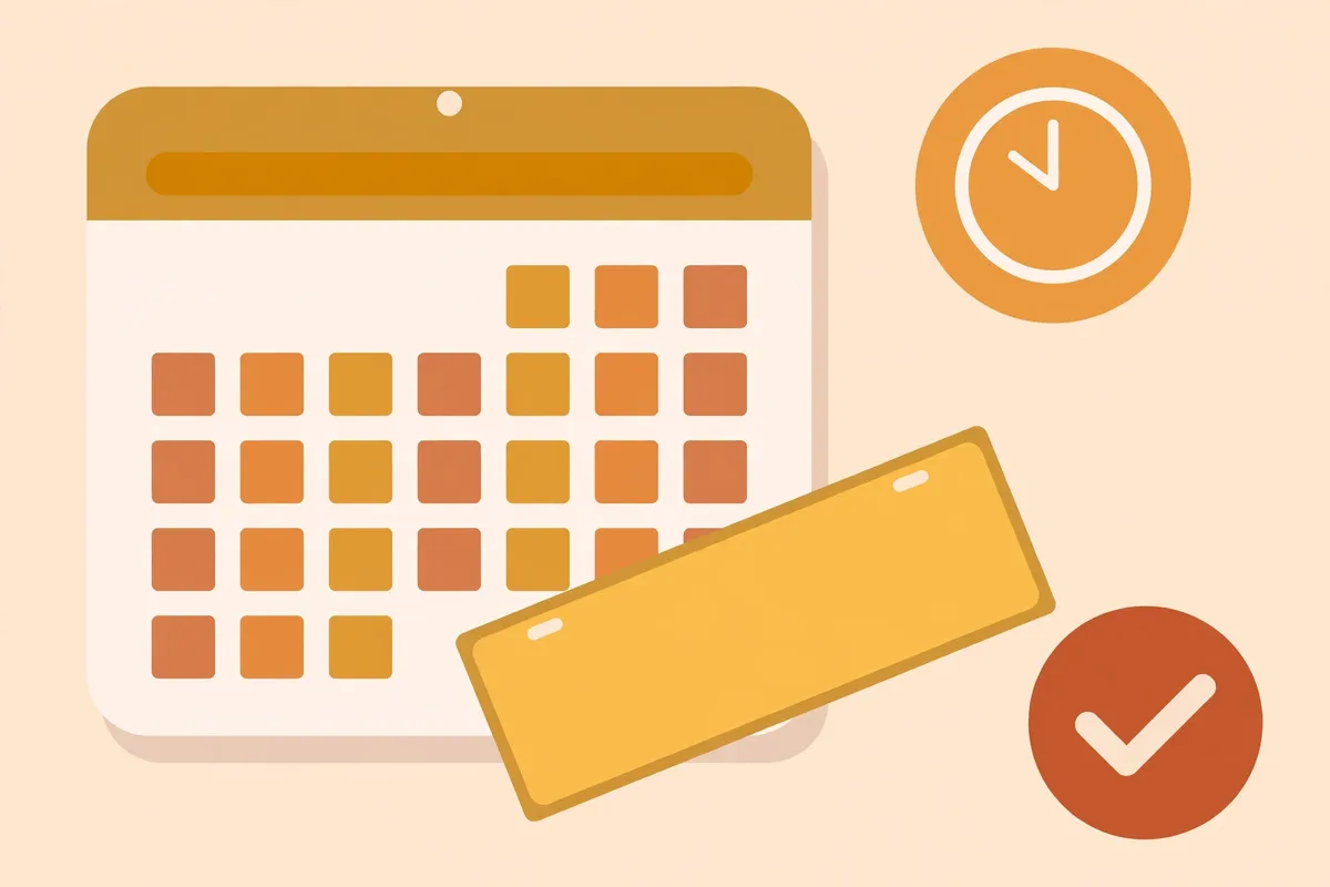 LTO Registration Renewal 2026: Step-by-Step Guide 1 Calendar and license plate showing the LTO registration renewal schedule